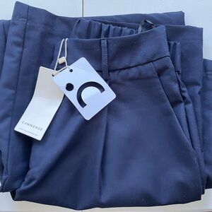 Brand New With Tags - Navy Blue Wide Legged Commense Pants- Size M